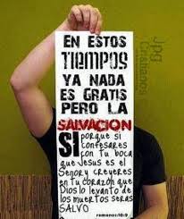 El regalo de la salvación.