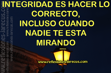 Integridad y honradez