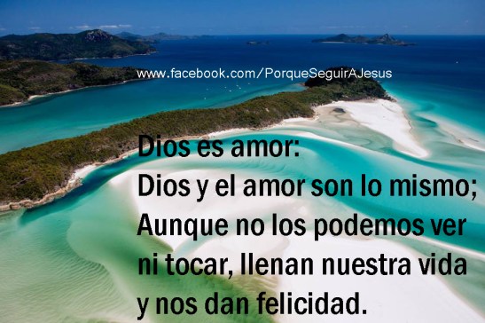 El perfecto amor de Dios.