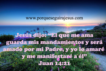 Amor y obediencia van de la mano.