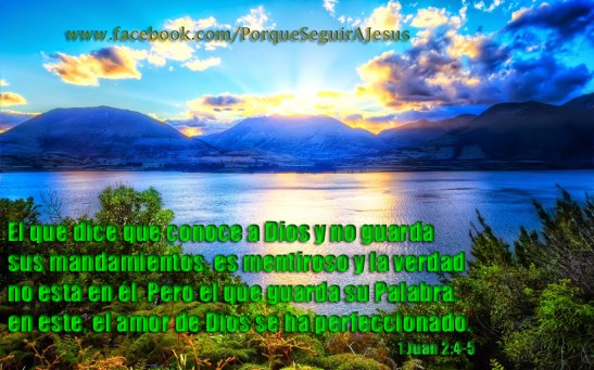 Debemos cumplir los mandamientos