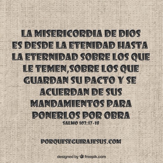 La Misericordia de Dios