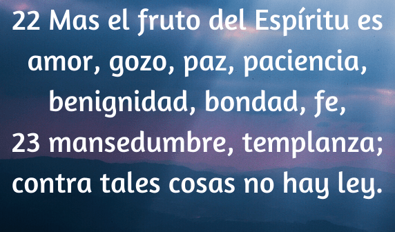 El Fruto del Cristiano